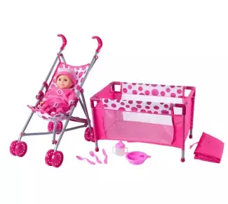 Panenka s kočárkem