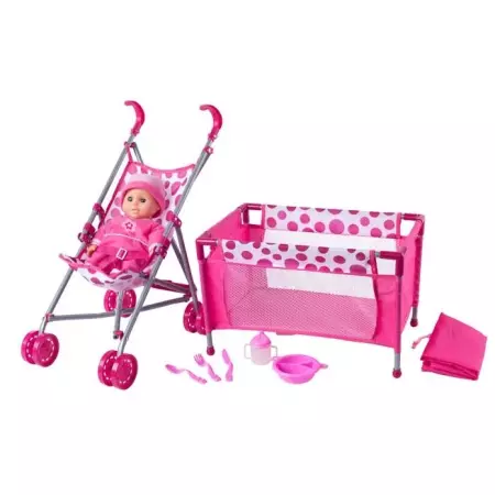 Panenka s kočárkem